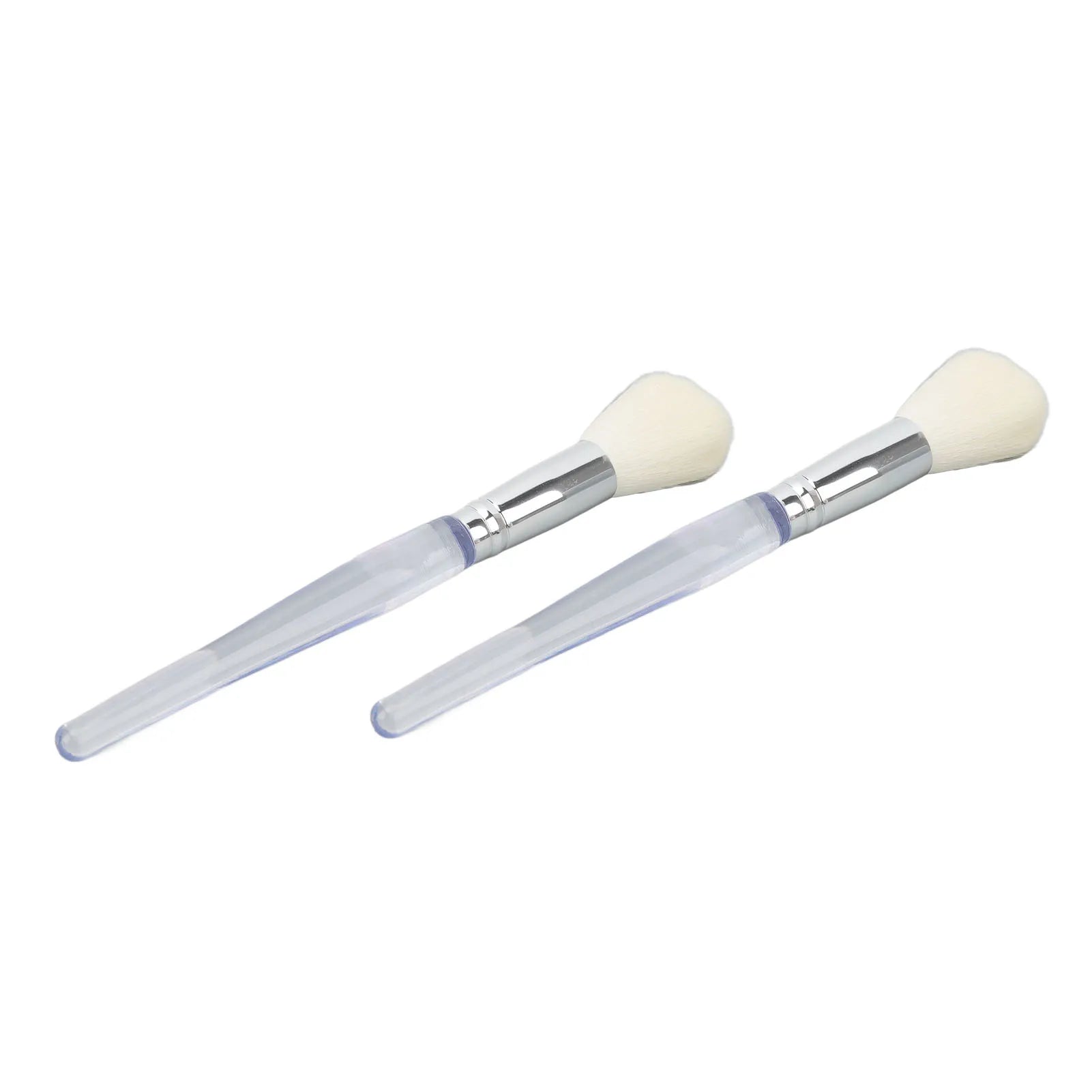 2 Pack Face Mask Brush Applicator Clear Handle Cosmetics Beauty Tools Clay Mud Mask Applicator Brush Soft Brush Hair