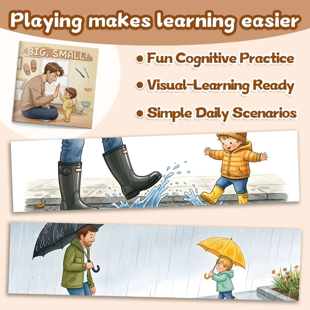 [New Product] Children's Concept Enlightenment Picture Book, Cognitive Learning Book, Suitable for Preschool Children