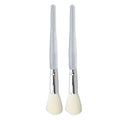 2 Pack Face Mask Brush Applicator Clear Handle Cosmetics Beauty Tools Clay Mud Mask Applicator Brush Soft Brush Hair