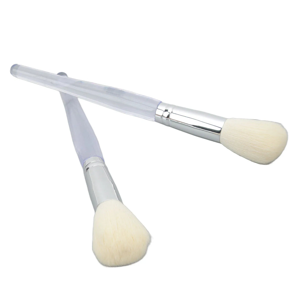 2 Pack Face Mask Brush Applicator Clear Handle Cosmetics Beauty Tools Clay Mud Mask Applicator Brush Soft Brush Hair