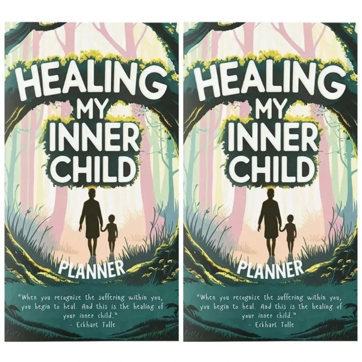 Self-Care Healing my Inner Unisex Planner 31 Pages Inner Unisex Childhood Trauma Recovery Book Mental Wellness Companion