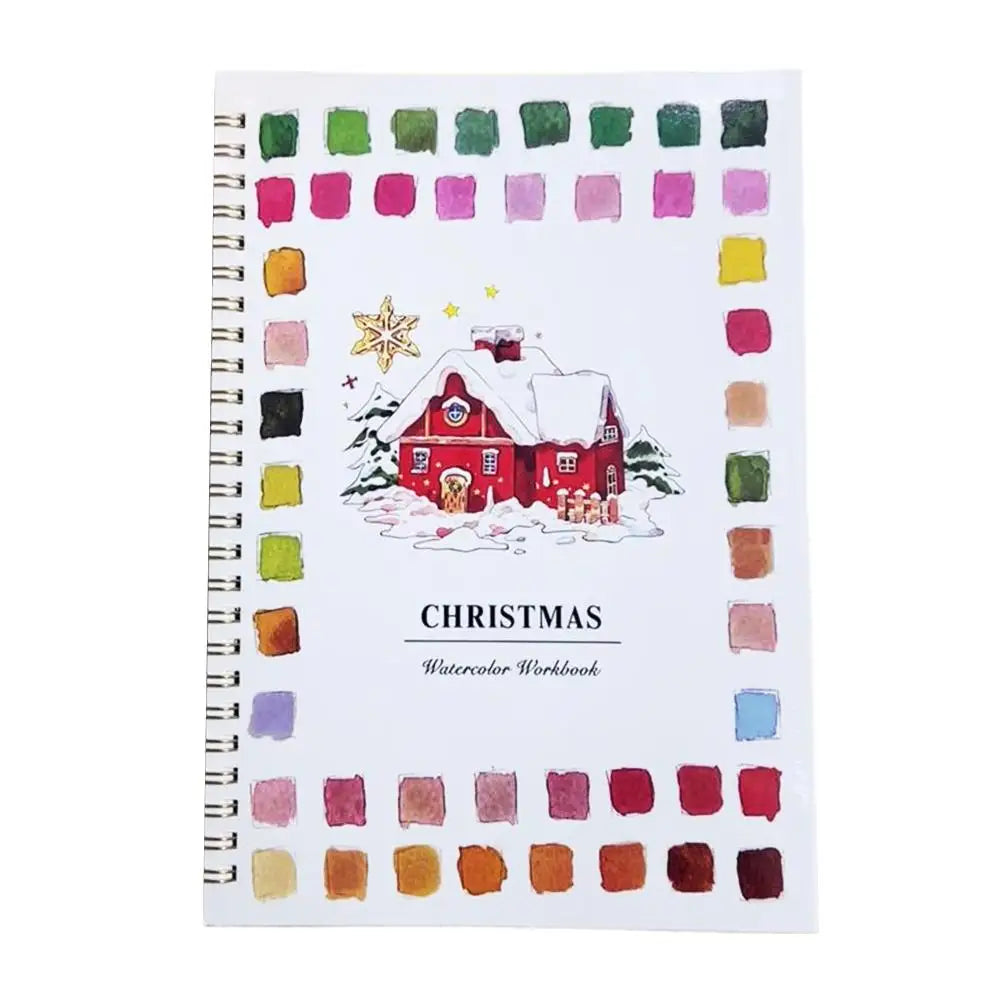 Children's Watercolor Practice Book Coloring Book Beginner Friendly Birds Watercolor Workbooks Art Crafts Painting Supplies